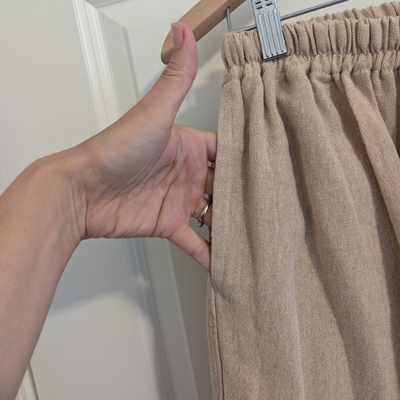 Sister Nettle hemp block print pants - Picture 5 of 9